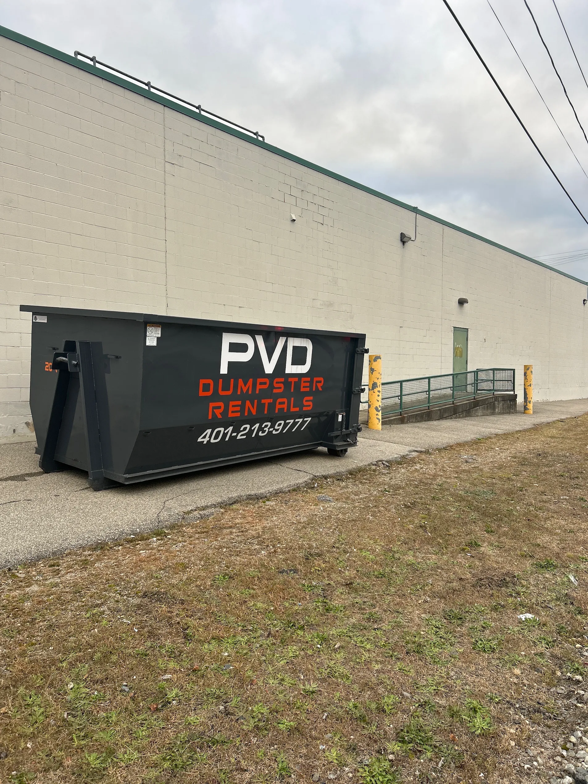 PVD Dumpster Rentals roll-off delivered in Bristol County, RI