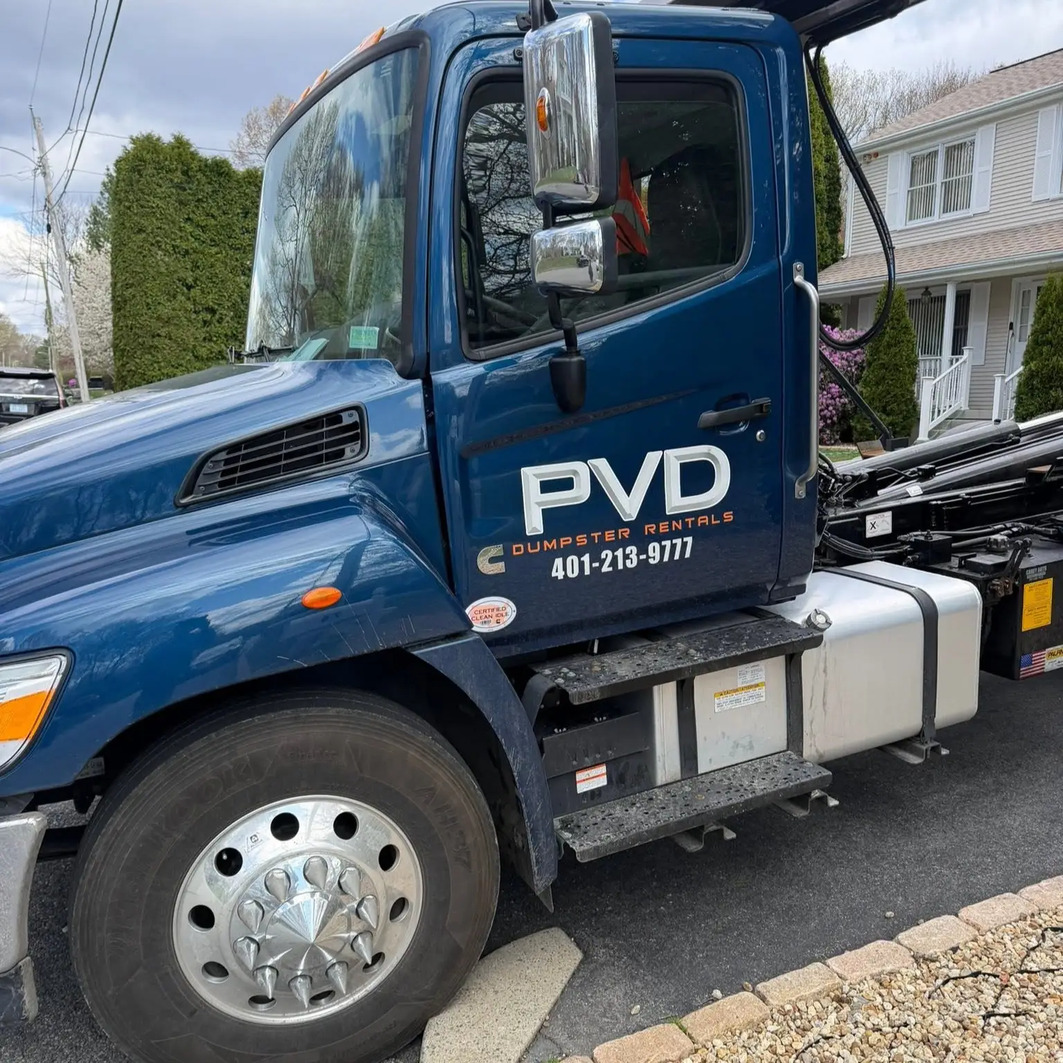 Roll-off dumpster delivered in South Kingstown, RI
